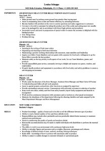 Meat Cutter Resume Samples Velvet Jobs with dimensions 860 X 1240