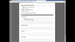 Meeting Agenda And Meeting Minutes Templates for dimensions 1280 X 720