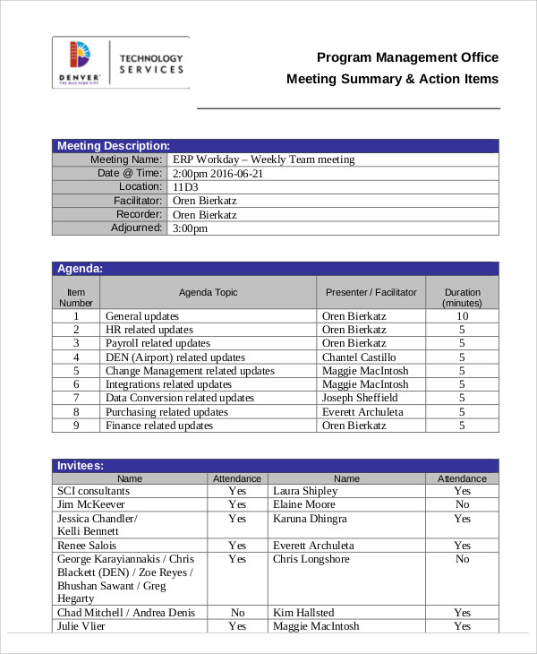 Meeting Agenda With Action Items Template Akali within proportions 600 X 730