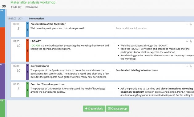 Meeting Facilitation Sessionlab with size 2200 X 1133