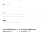 Meeting Feedback Survey Template Zoho Survey regarding size 1150 X 1360