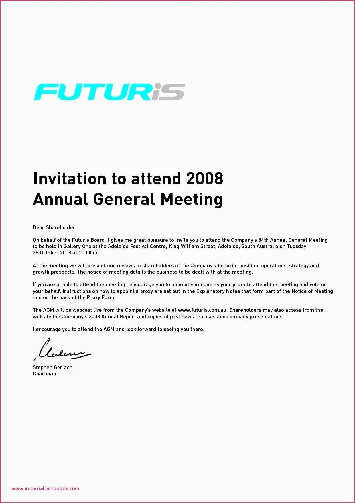 Invitation To Attend A Meeting Template • Invitation Template Ideas