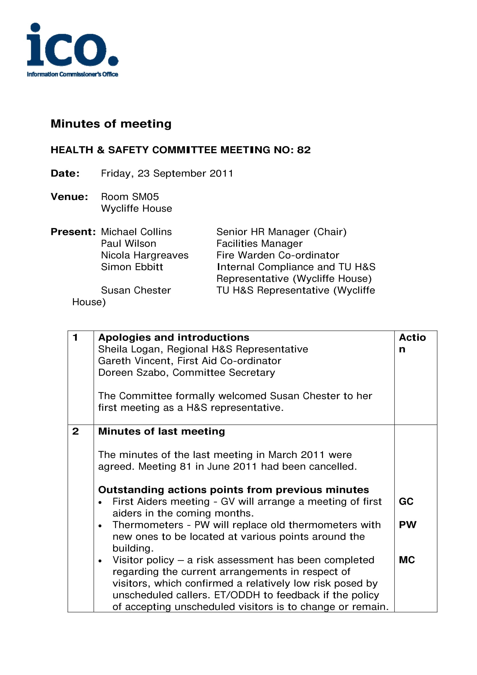 Medical Meeting Minutes Template Invitation Template Ideas