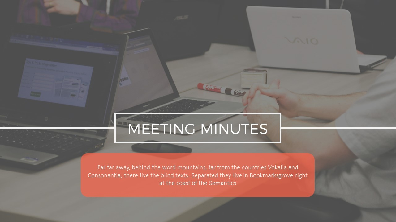 Meeting Minutes Power Point Presentation within dimensions 1280 X 720