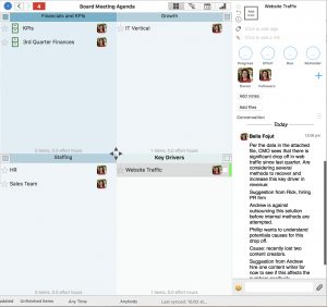 Meeting Minutes Template Priority Matrix Productivity intended for measurements 1740 X 1638