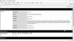 Meeting Minutes Template Project Management in measurements 1280 X 720