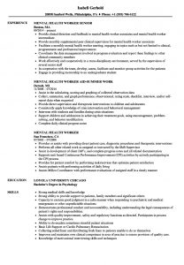 Mental Health Worker Resume Samples Velvet Jobs with proportions 860 X 1240