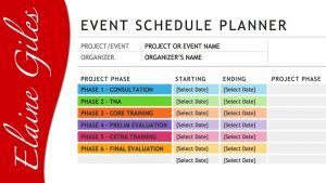 Microsoft Word 2013 Schedule Template throughout measurements 1280 X 720