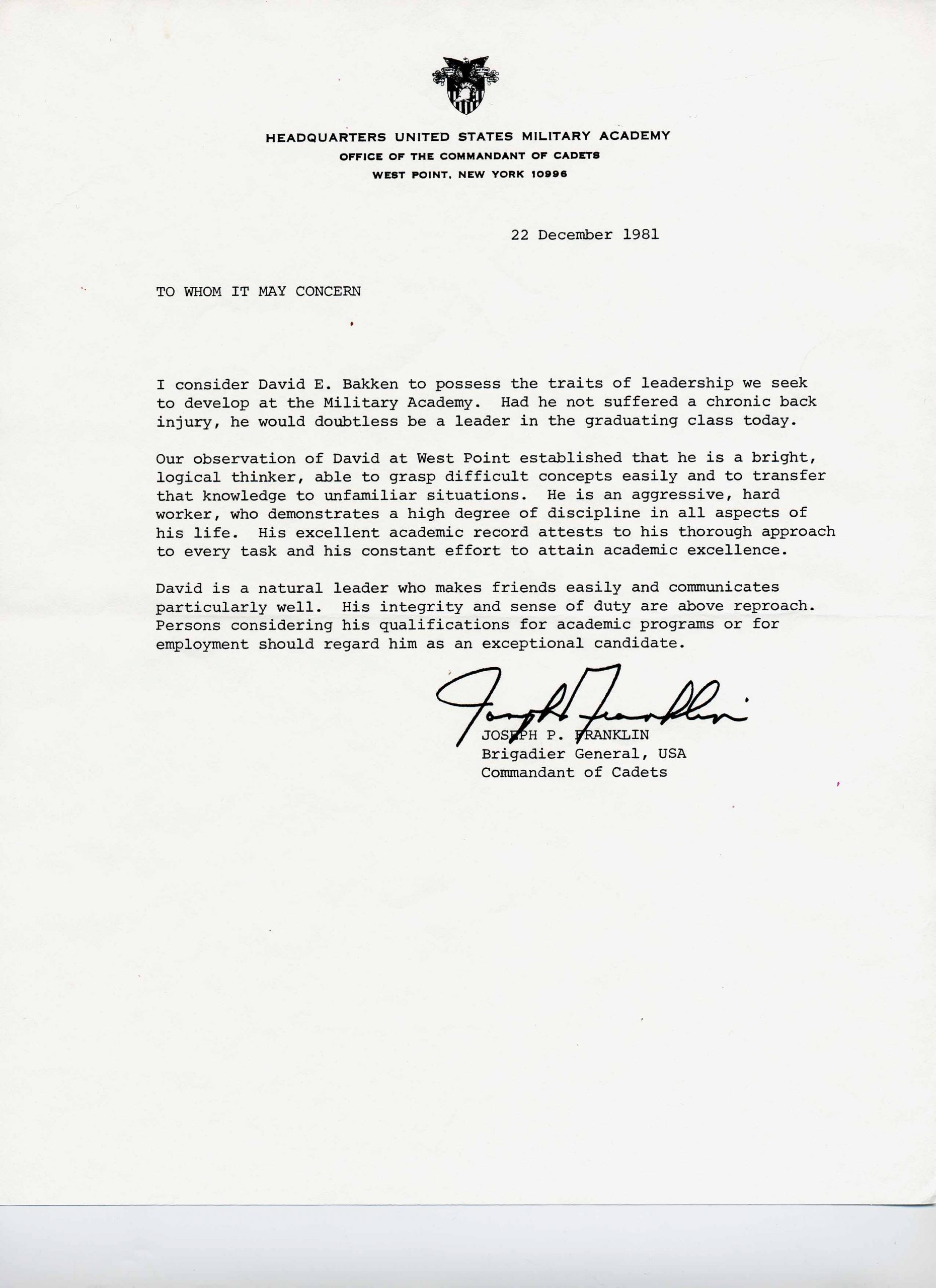 Military Letter Of Recommendation Examples Debandje with regard to measurements 2550 X 3510