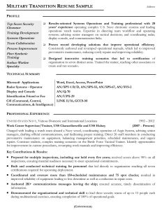 Military Resume Samples Examples Military Resume Writers regarding measurements 1278 X 1654