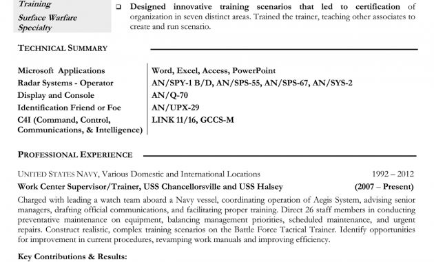 Military Resume Samples Examples Military Resume Writers regarding measurements 1278 X 1654