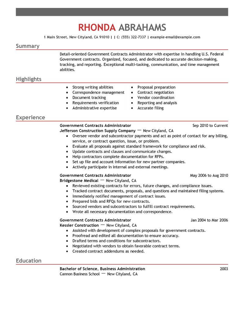 Military Resume Template For Microsoft Word Livecareer throughout dimensions 800 X 1035