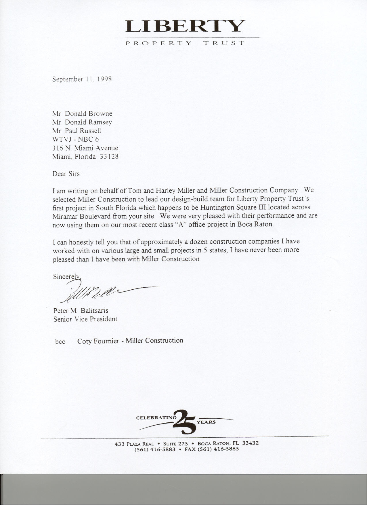 Miller Construction Co Testimonials Proview intended for proportions 1276 X 1754