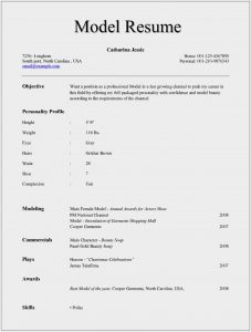 Model Resume Template Debandje pertaining to proportions 1048 X 1382