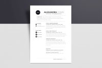 Modern Minimal Resume Template Free Debandje pertaining to measurements 1600 X 1161