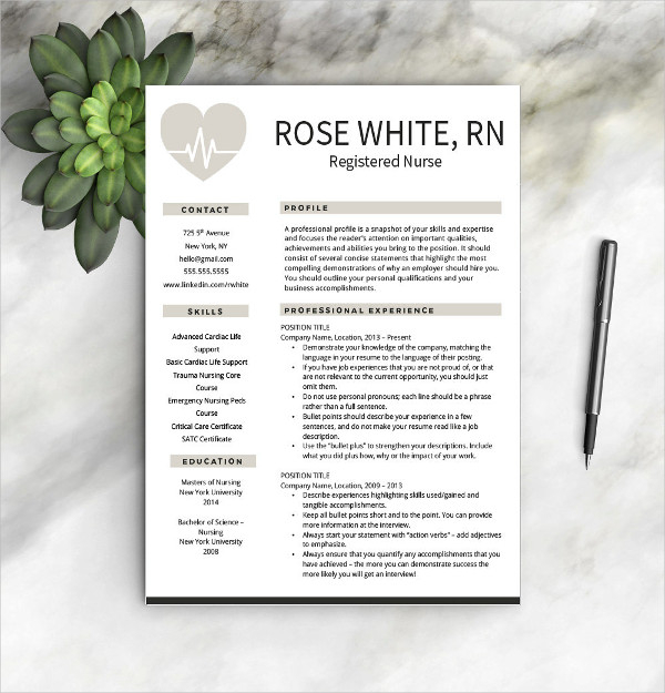 Modern Resume Nursing Debandje regarding measurements 600 X 625