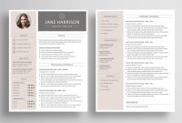 Modern Resume Template 2 Pages Cover Letter Reference in measurements 1500 X 1500 Modern Resume Template 2 Pages Cover Letter Reference in measurements 1500 X 1500