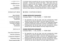 Modern Resume Template For Ms Word Professional Cv inside proportions 2550 X 3300