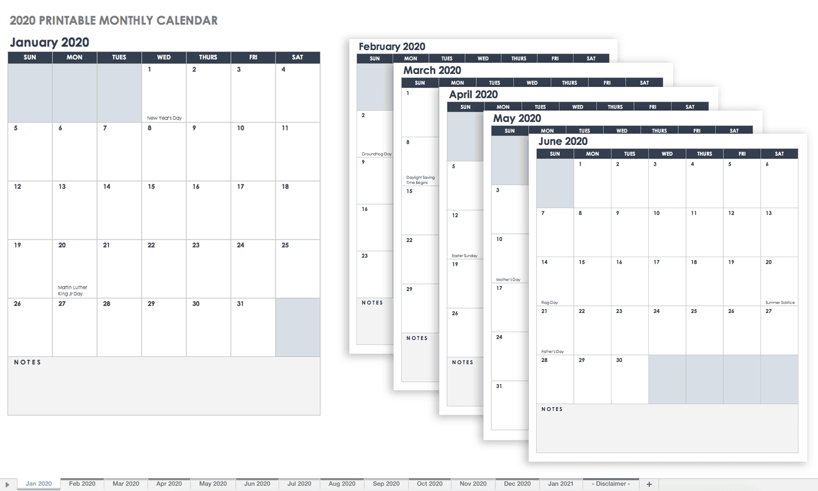 Modles Dagendas Excel Gratuits Et Imprimables Pour 2019 Et in size 1592 X 955