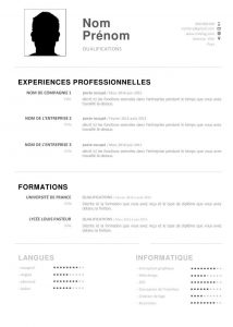 Modles De Cv Gratuit Tlcharger Word Modles De Cv with size 768 X 1077