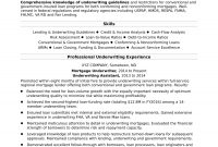 Mortgage Underwriter Resume Sample Monster inside size 1700 X 2200