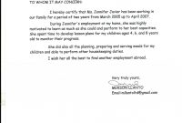 Nanny Recommendation Letter Enom inside size 2550 X 3507