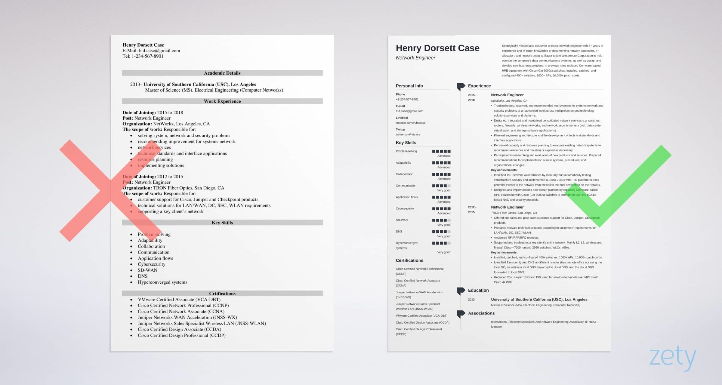 Network Engineer Resume Sample Junior Networkers for measurements 2400 X 1280