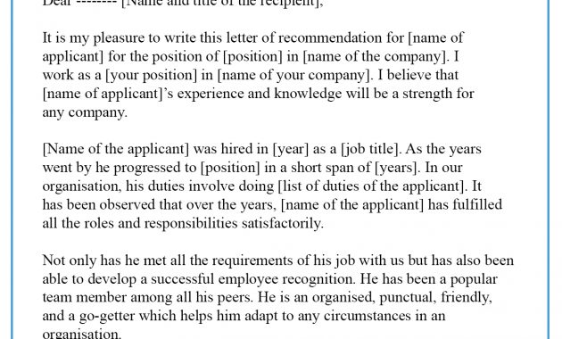 Neutral Letter Of Recommendation Sample Best Letter Template in proportions 1300 X 1806