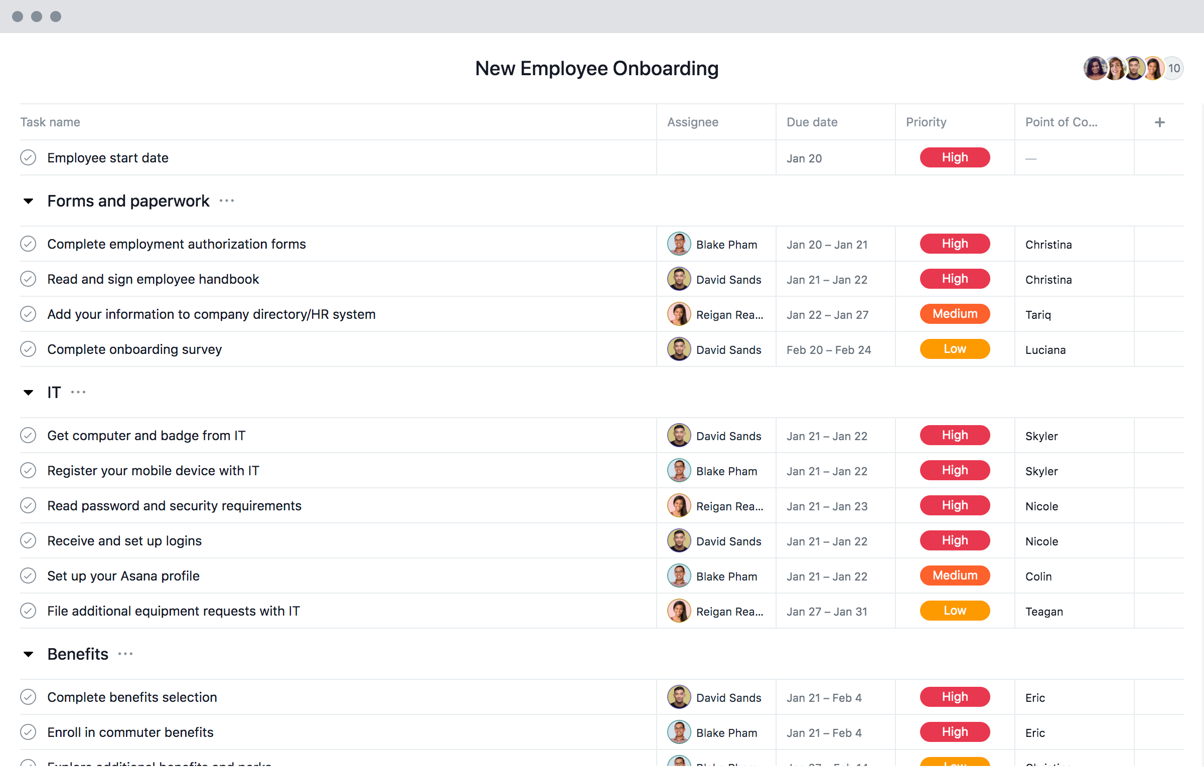 New Employee Onboarding Template With Checklist Asana for size 2400 X 1530