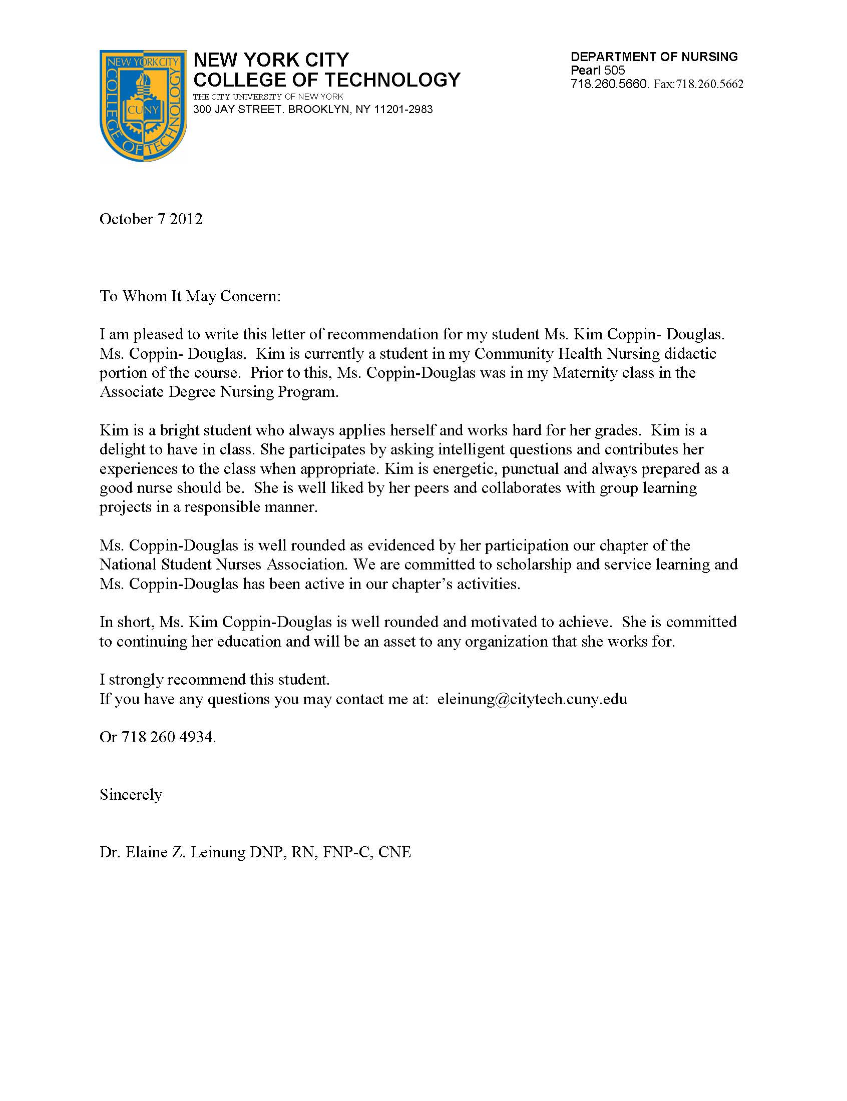 New York Medical College Letter Of Recommendation Akali with regard to dimensions 1692 X 2200