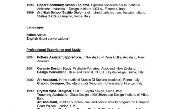 New Zealand Curriculum Vitae Debandje pertaining to dimensions 1275 X 1650