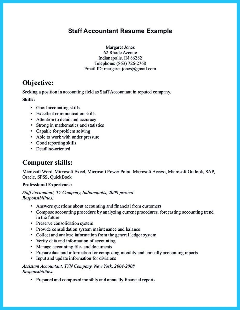 Nice Sample For Writing An Accounting Resume within proportions 927 X 1200