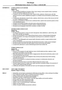 Nurse Consultant Resume Samples Velvet Jobs throughout proportions 860 X 1240