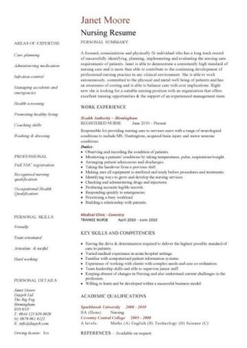 Nurses Cv Templates Debandje regarding dimensions 360 X 508