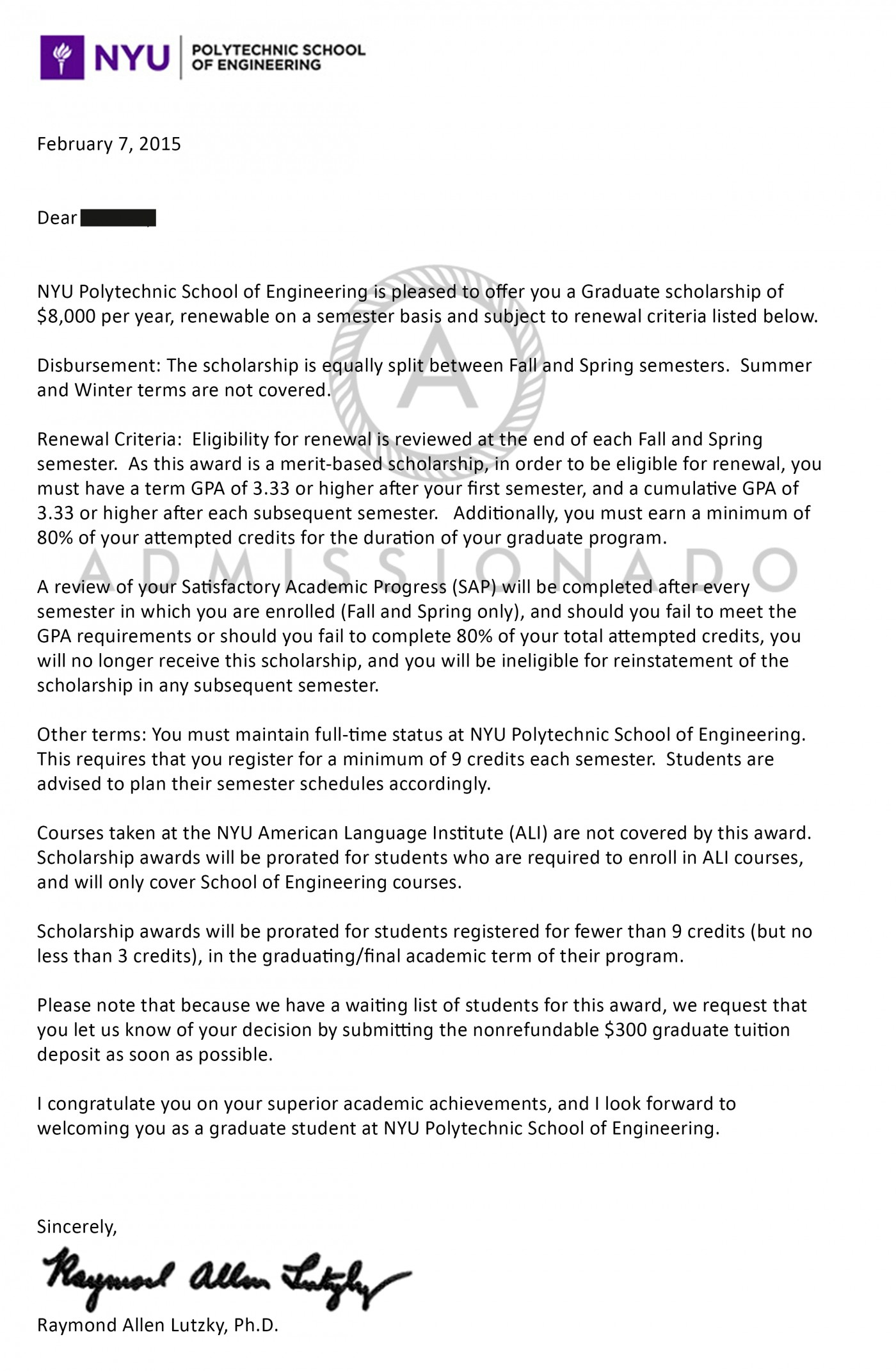 Nyu Recommendation Letter Menom with dimensions 1400 X 2141