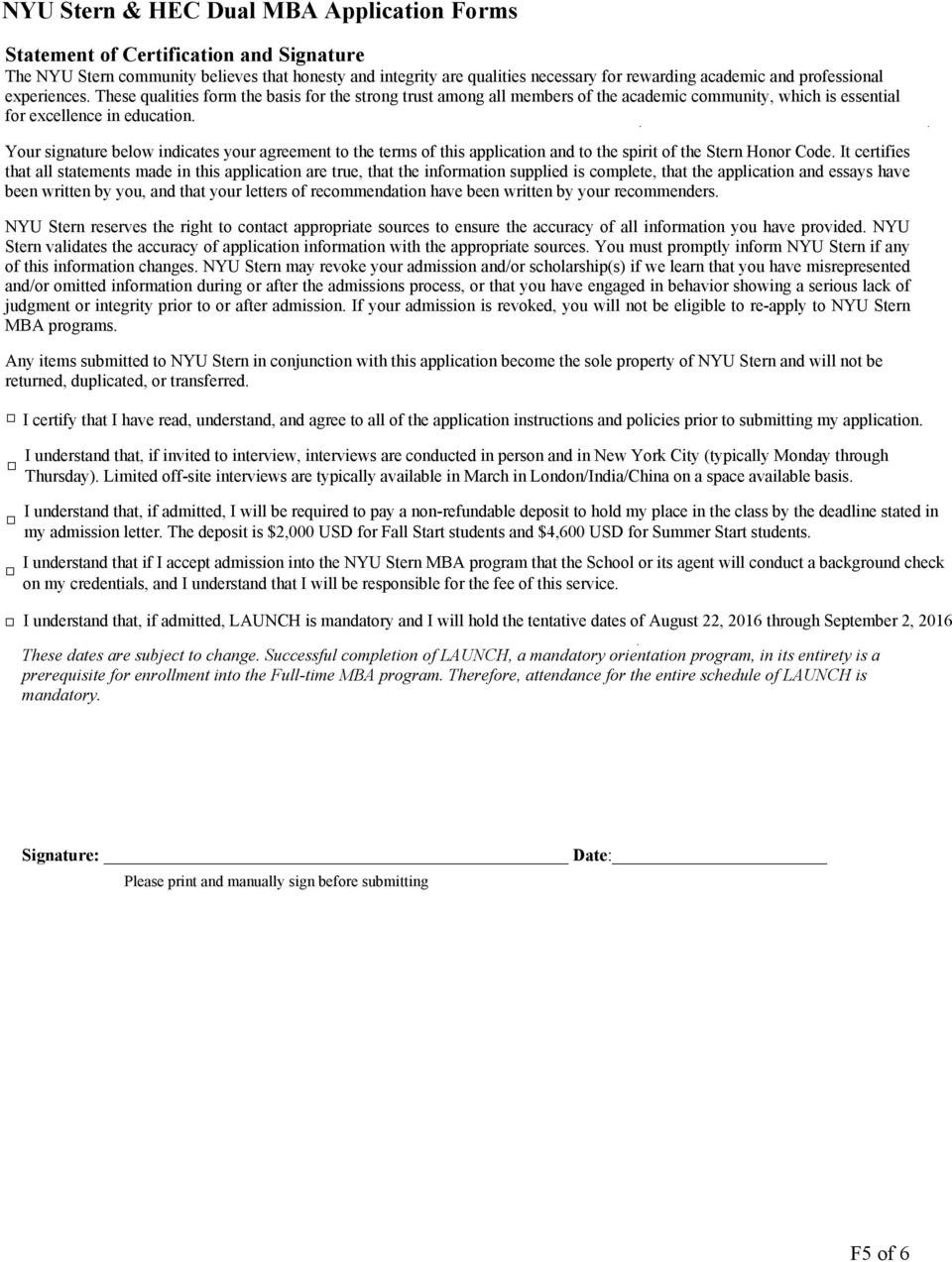 Nyu Stern Hec Dual Mba Application Pdf Free Download within dimensions 960 X 1273