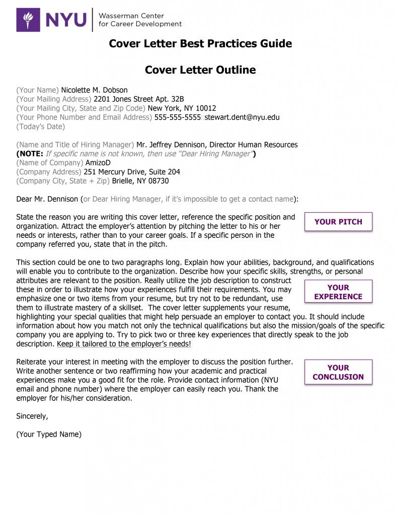 Nyu Wasserman Cover Letter Akali with regard to sizing 791 X 1024