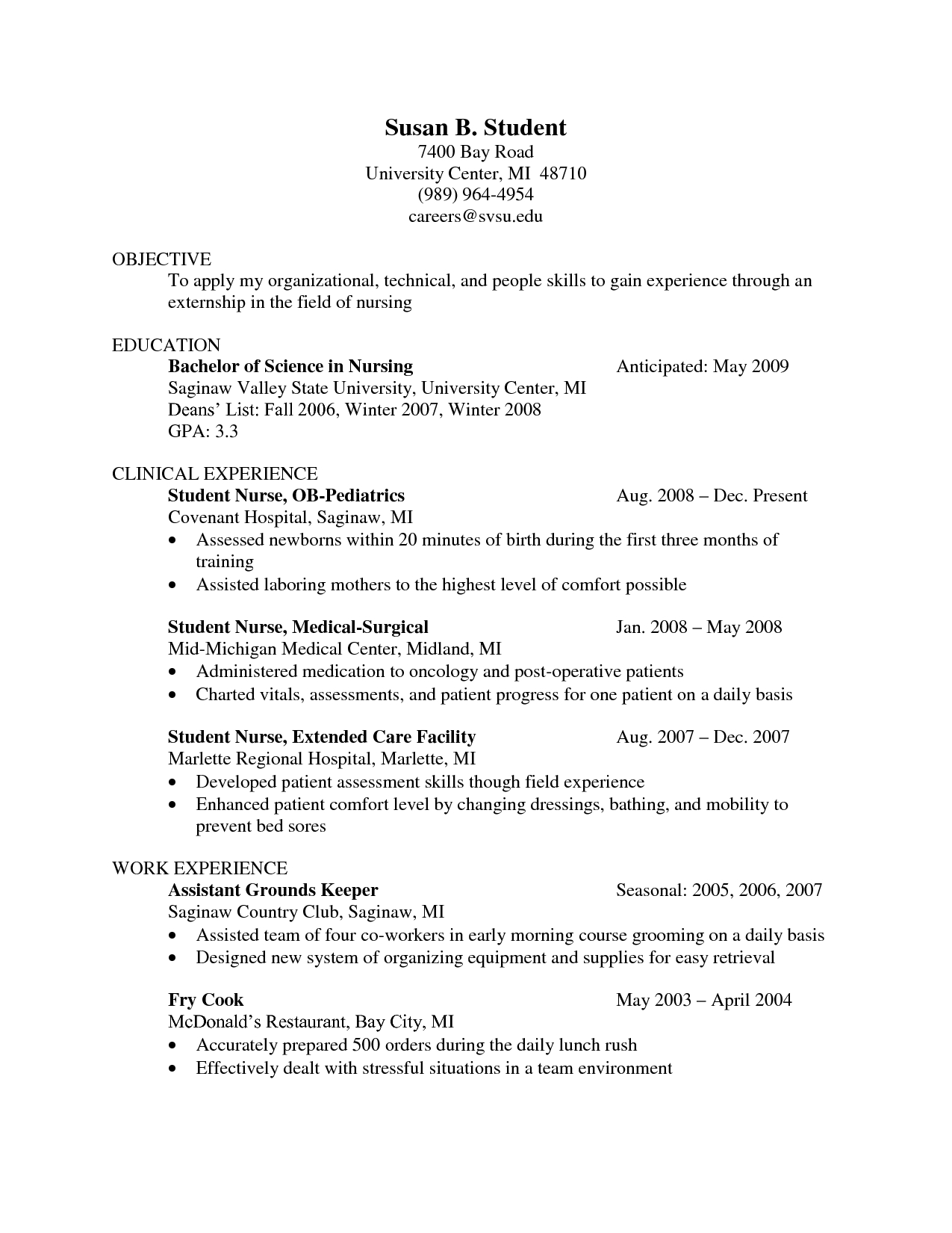 Oncology Nurse Resume Templates Httpwwwresumecareer within measurements 1275 X 1650