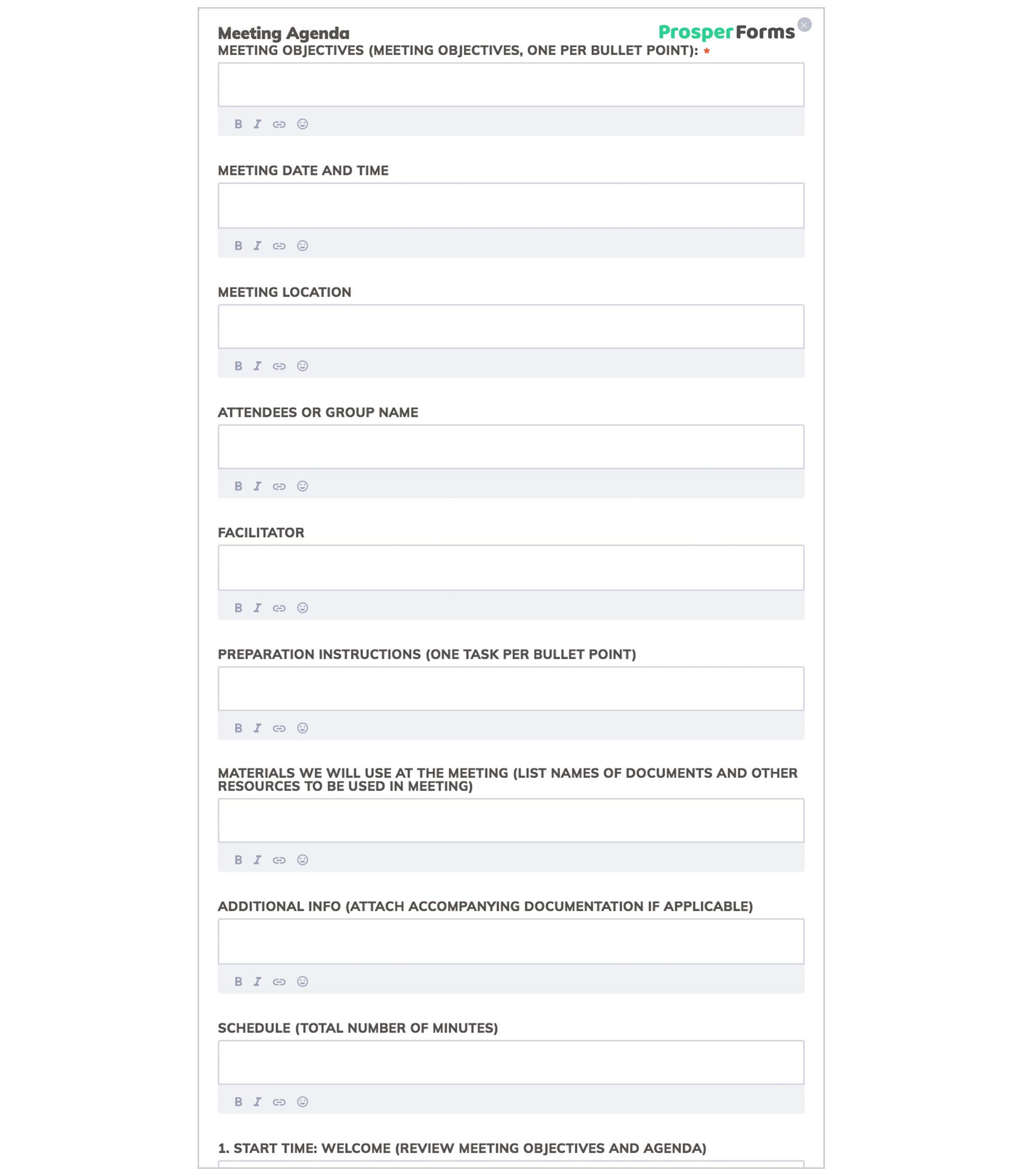 One On One Meeting Sample Questions And 2 Best Agenda Templates in sizing 2009 X 2310