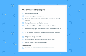 One On One Meeting Template Top 10 Questions Great Managers throughout dimensions 4000 X 2621