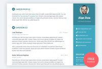 Orbit Free Bootstrap 4 Resumecv Template For Developers with measurements 1440 X 1080