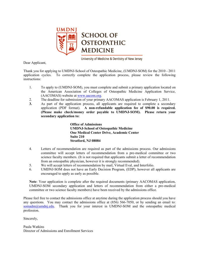 Osteopathic Letter Of Recommendation Menom regarding dimensions 791 X 1024