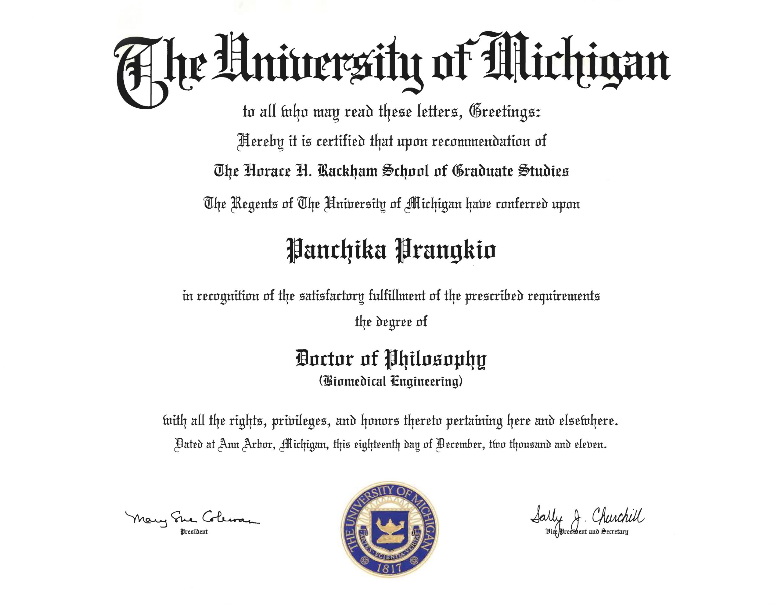 Ot Degrees Earned At Um Flint Or Um Dearborn Mgoblog pertaining to proportions 4182 X 3235