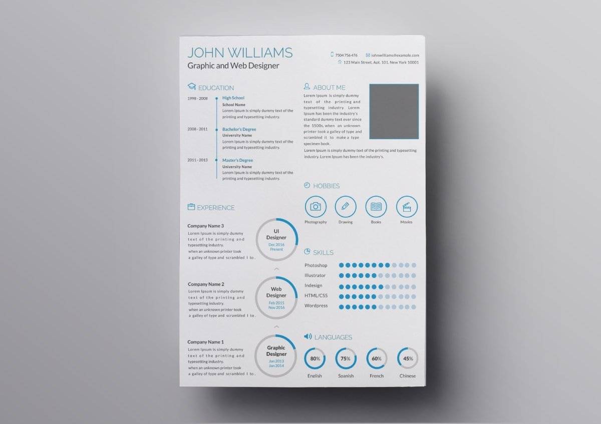 Pages Resume Templates 10 Free Resume Templates For Mac for proportions 1200 X 847