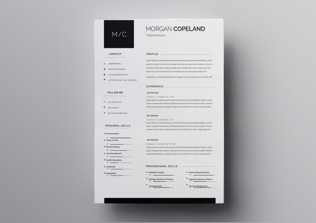 Pages Resume Templates 10 Free Resume Templates For Mac with dimensions 1200 X 847