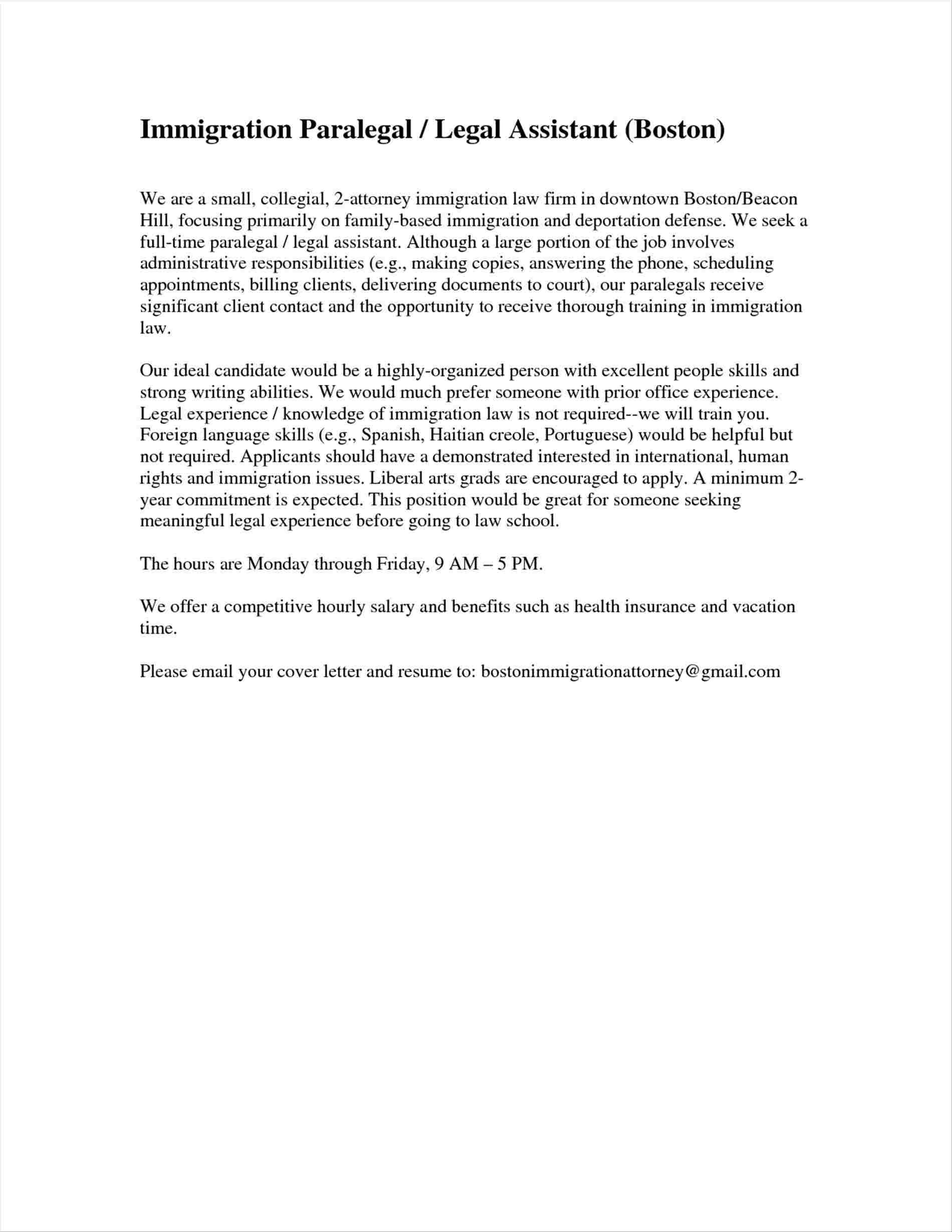 Paralegal Cover Letter With No Experience Debandje within proportions 1900 X 2458