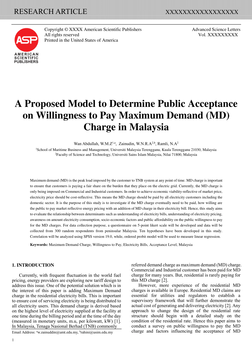 Pdf A Proposed Model To Determine Public Acceptance On with regard to size 850 X 1204