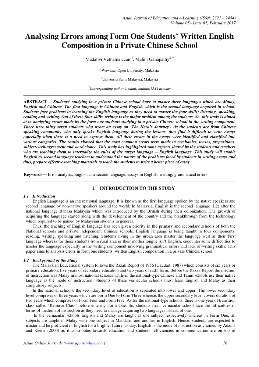 Pdf Analysing Errors Among Form One Students Written with regard to sizing 850 X 1203