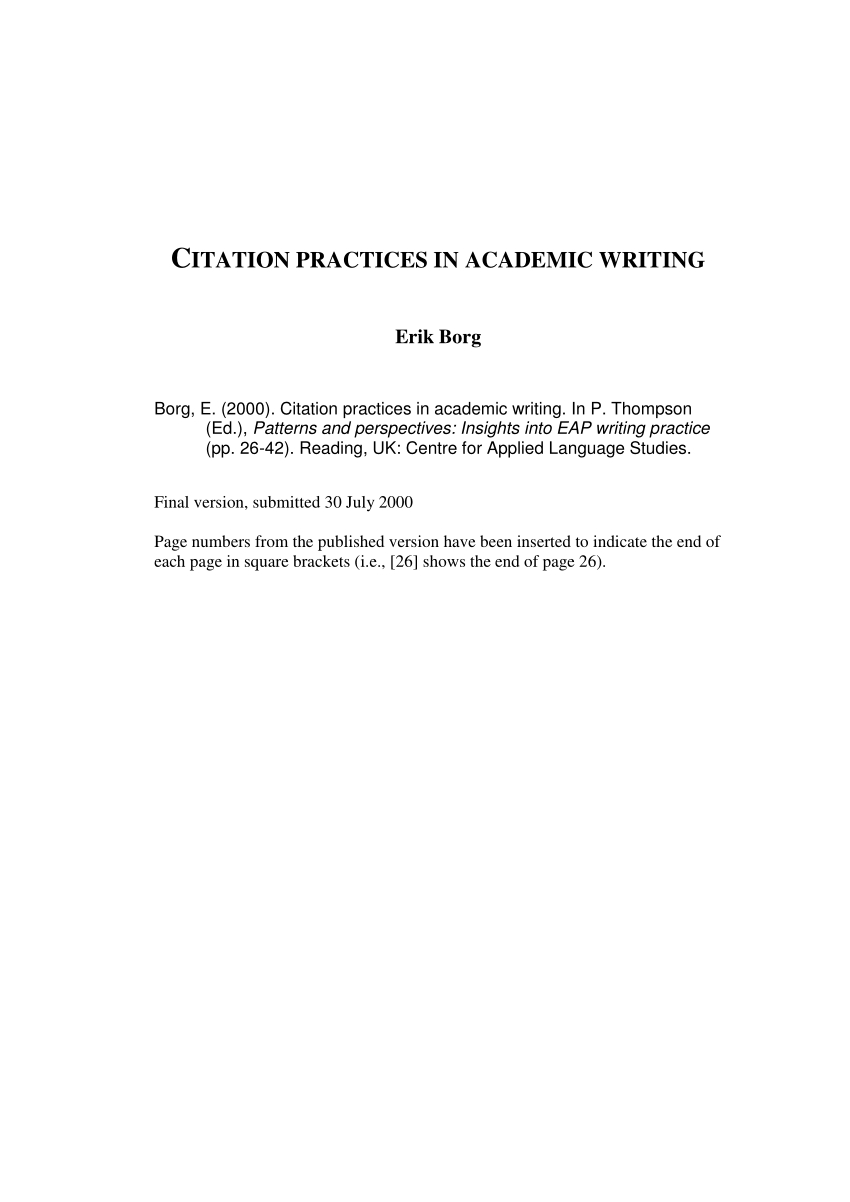 Pdf Citation Practices In Academic Writing in measurements 850 X 1202