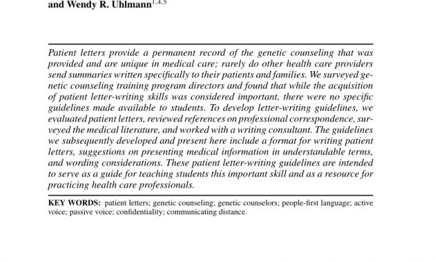 Pdf Guidelines For Writing Letters To Patients throughout measurements 850 X 1275